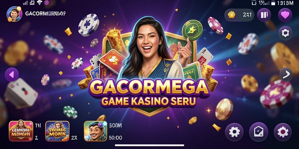 Tangkap momen seru bermain Kasino di GACORMEGA.