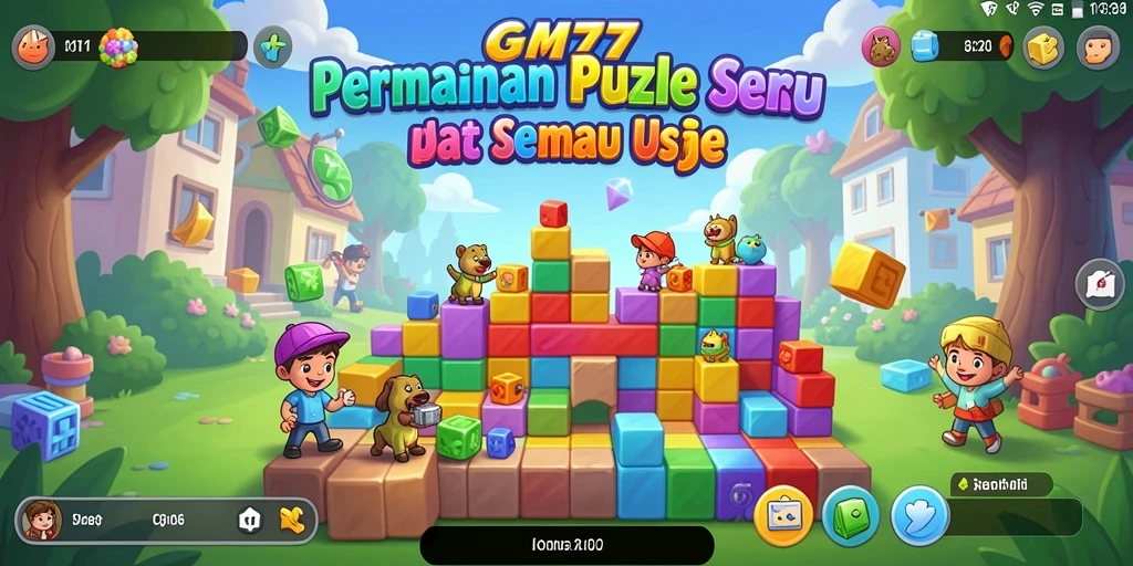 Tampilan gameplay menarik dari GM777 yang menantang pikiran.
